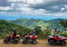 ATV's, Horse Backriding and Zip line.