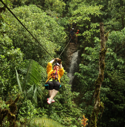 Zip line San Luis